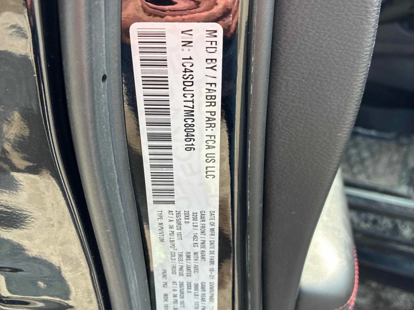 Dodge Durango R/T* HEMI* Подгрев* Обдух* CarPlay* Keyless* , снимка 10 - Автомобили и джипове - 53951040