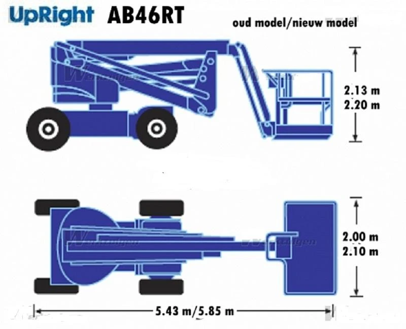 Автовишка Друга марка SNORKEL/UPRIGHT AB 46 RT  4x4, снимка 15 - Индустриална техника - 27290866