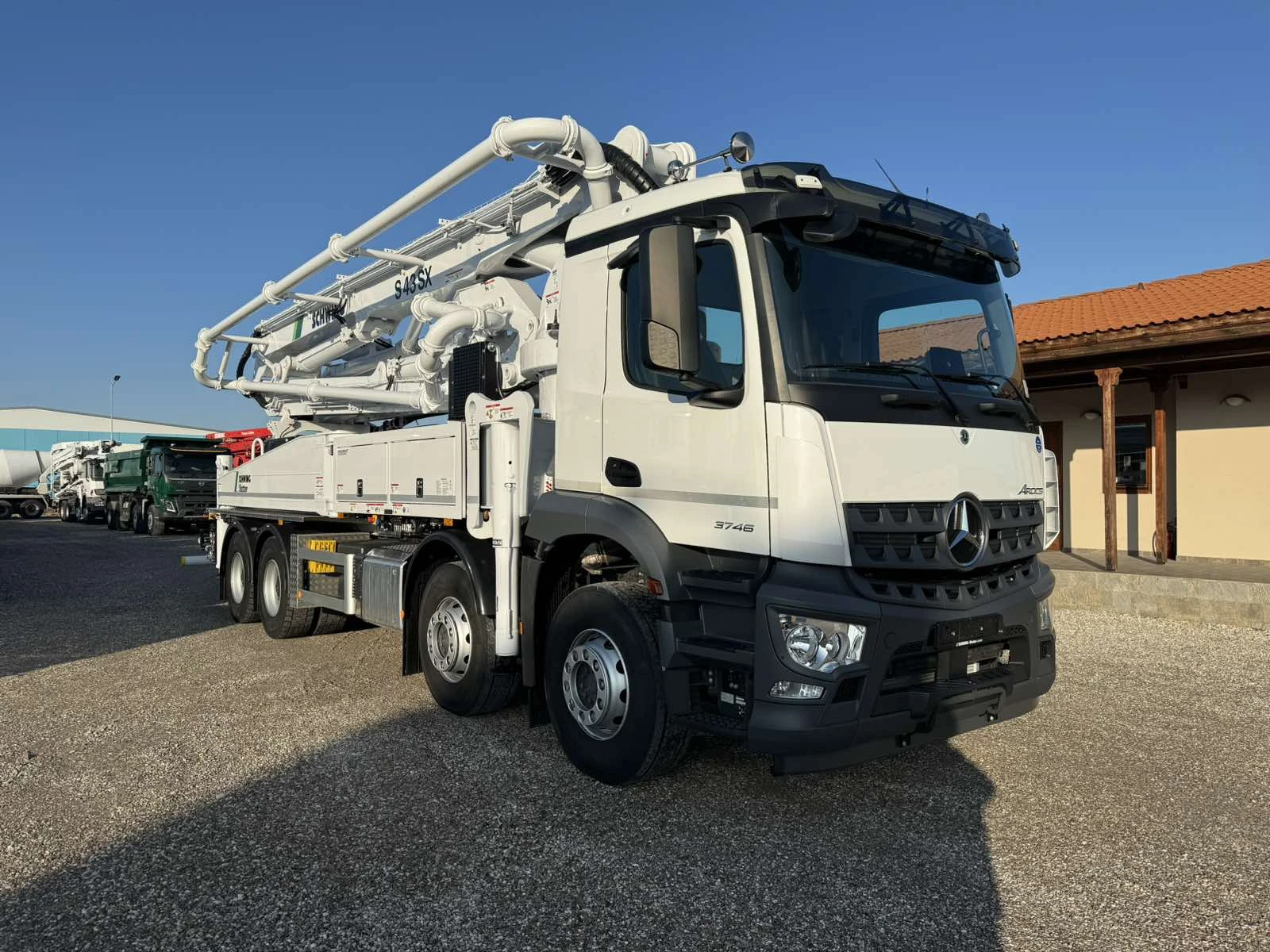 Бетон помпа Mercedes-Benz AROCS 3746 SCHWING S43SX | Mobile.bg — изображение 1