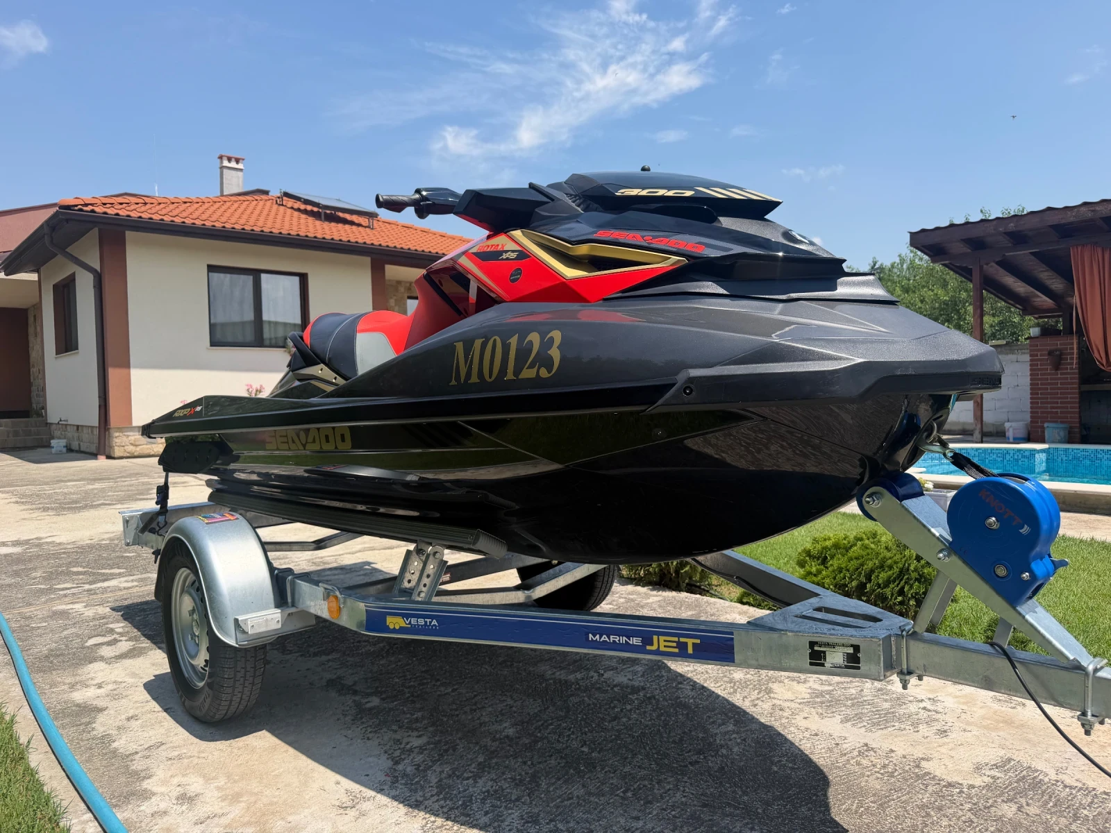 Джет Bombardier Sea Doo RXP-X300 RS * КАТО НОВ* , снимка 9 - Воден транспорт - 55119118