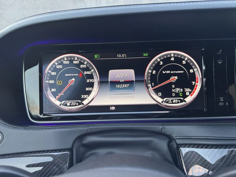 Mercedes-Benz S 63 AMG 4 MATIC CARBON/CERAMIC, снимка 13 - Автомобили и джипове - 52617100