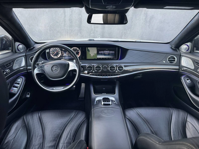 Mercedes-Benz S 63 AMG 4 MATIC CARBON/CERAMIC, снимка 11 - Автомобили и джипове - 52617100