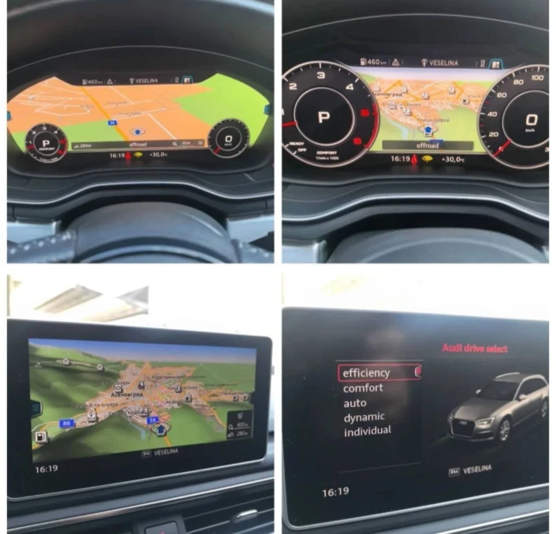 Audi A4 Digital Full LED Keyless Go , снимка 9 - Автомобили и джипове - 52950832