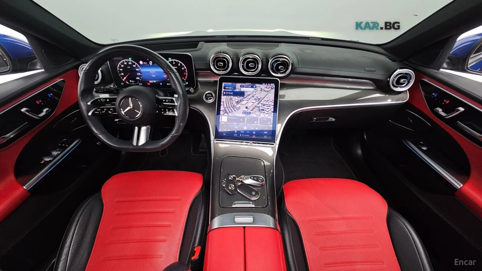 Mercedes-Benz C 300 AMG-LINE* DISTRONIC* 360* ПОДГРЕВ* ОБДУХВАНЕ* HUD*, снимка 5 - Автомобили и джипове - 55976688