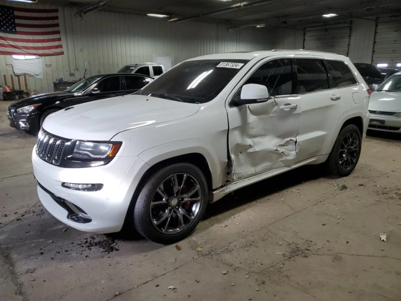 Jeep Grand cherokee SRT-8 6.4 Обдух* Дистроник* 8ZF* Пано* LED* , снимка 2 - Автомобили и джипове - 48402300