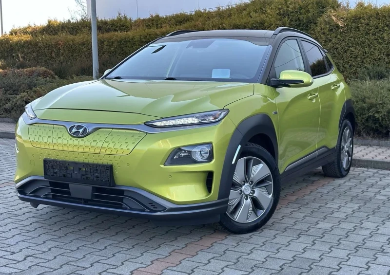 Hyundai Kona Premium, EV 64 kWh 204 HP, ТЕРМО ПОМПА!!!, снимка 2 - Автомобили и джипове - 49478586