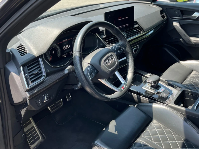 Audi SQ5 360КАМЕРА* ПОДГРЕВ* КЕЙЛЕС* LANE* ASSIST* , снимка 8 - Автомобили и джипове - 53181102