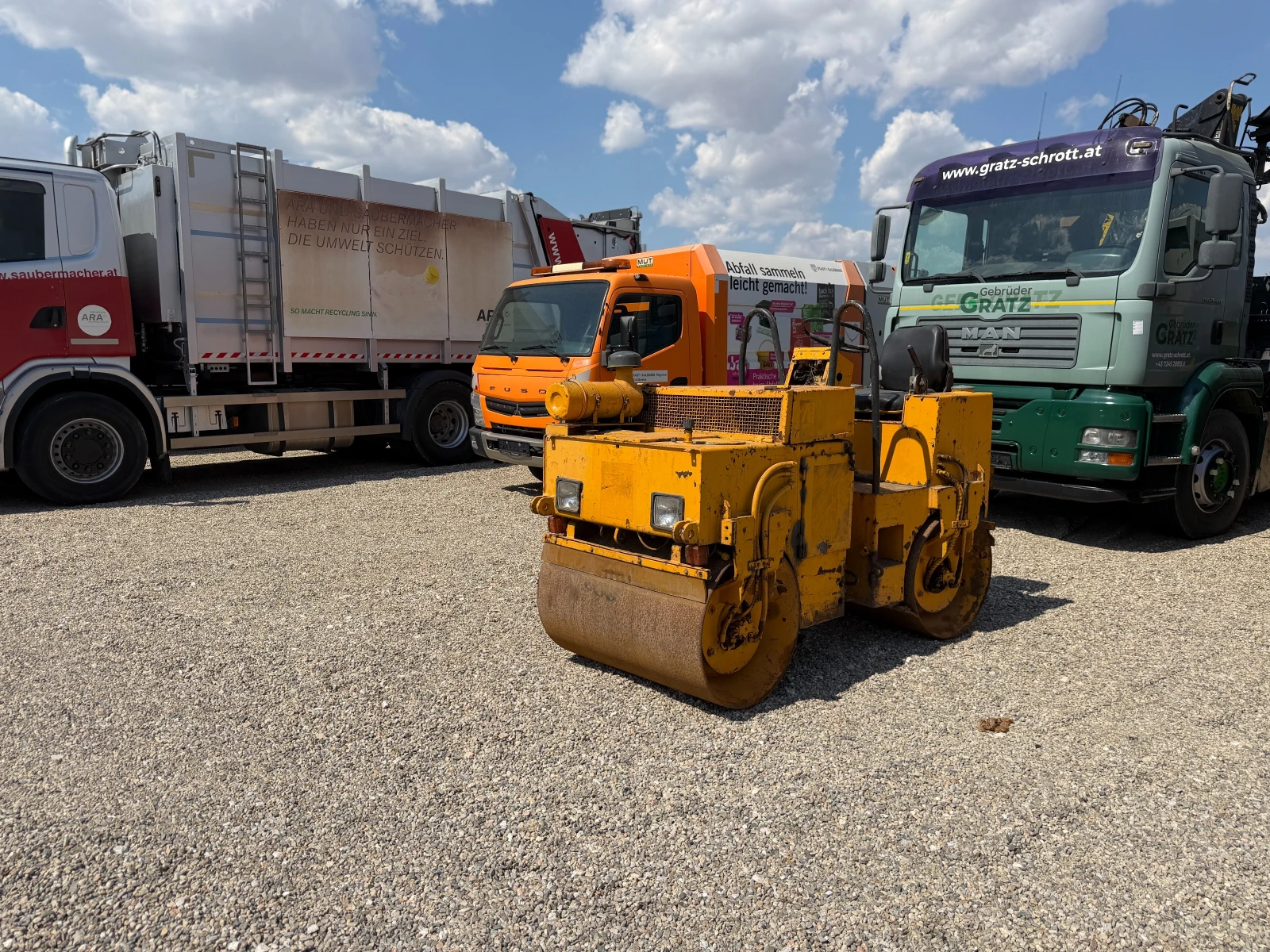 Валяк BOMAG 2600 кг. Нов внос, , , , снимка 3 - Индустриална техника - 55838967