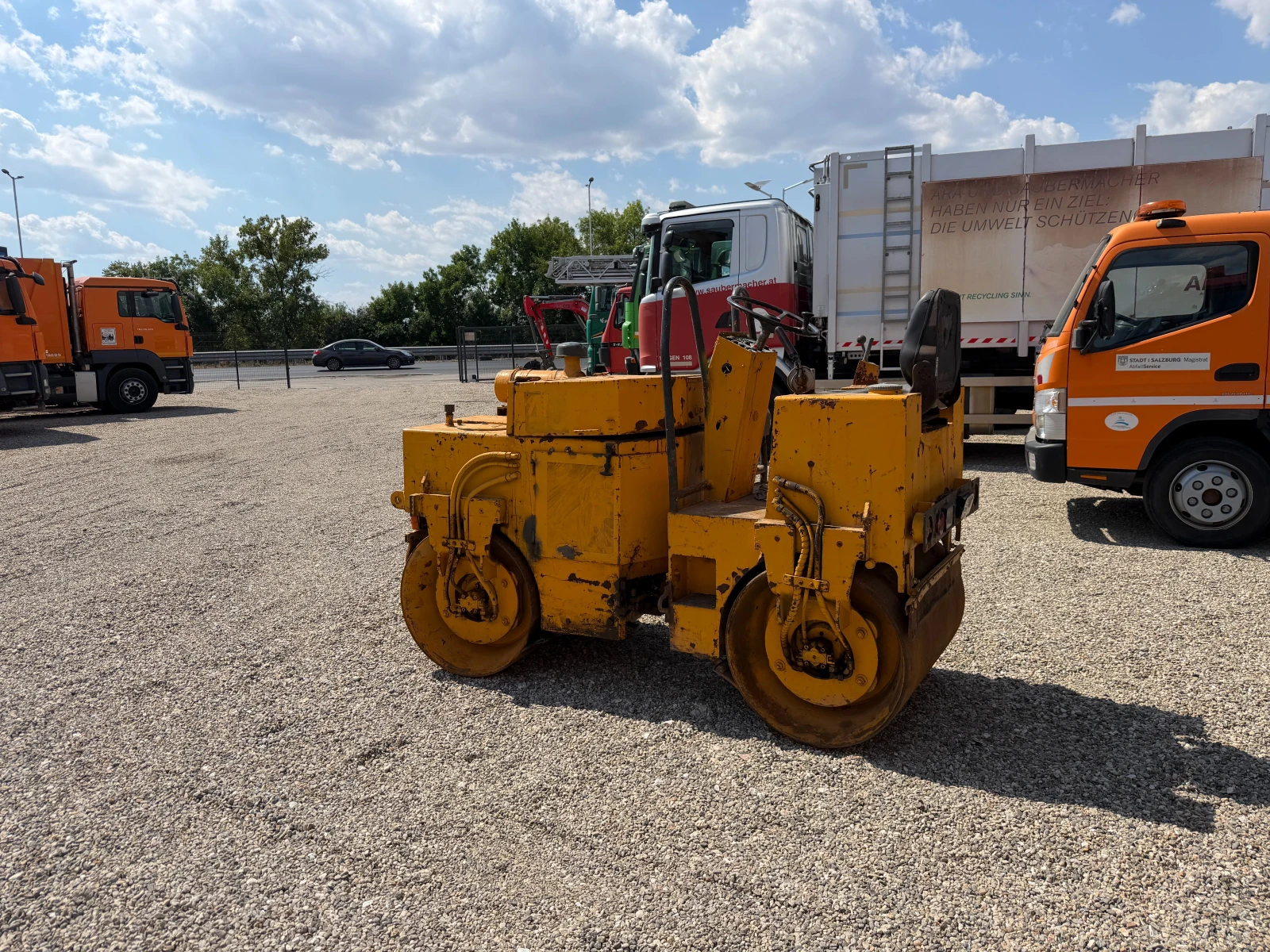 Валяк BOMAG 2600 кг. Нов внос, , , , снимка 12 - Индустриална техника - 55838967