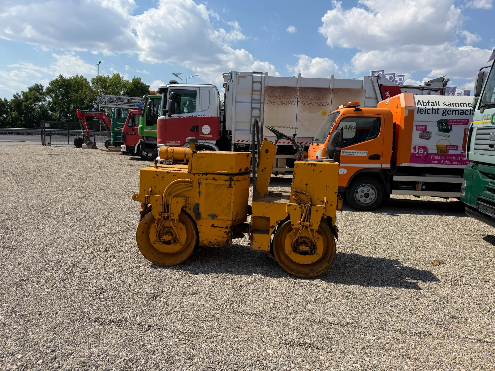 Валяк BOMAG 2600 кг. Нов внос, , , , снимка 4 - Индустриална техника - 55838967