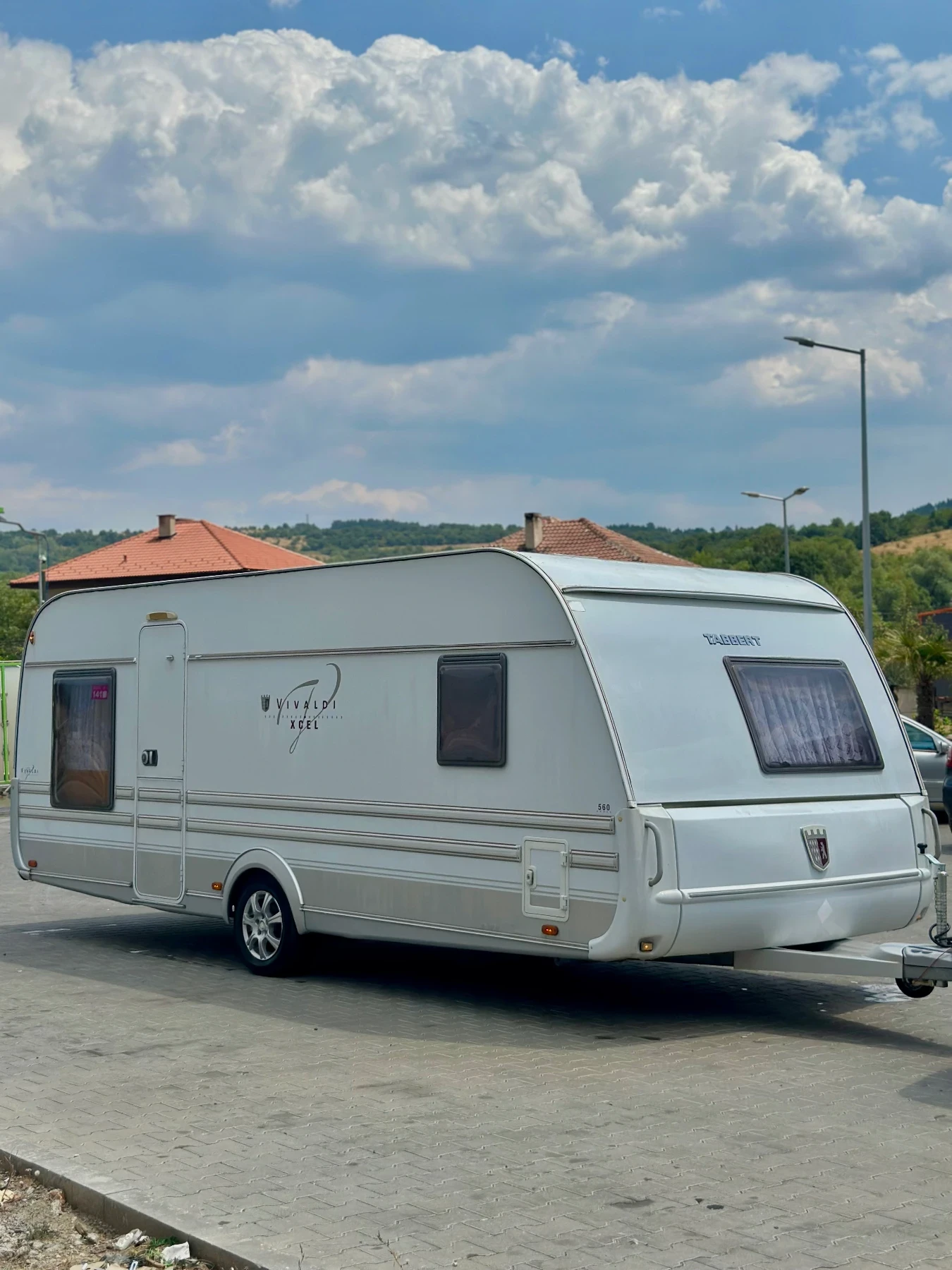Каравана Tabbert Vivaldi XCEL / НОВ ВНОС / РЕГИСТРИРАНА / БАНЯ И WC, снимка 1