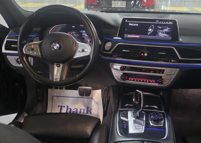 BMW 750 750I M-paket xDrive -Headup-Harman Kardon , снимка 14 - Автомобили и джипове - 52796242