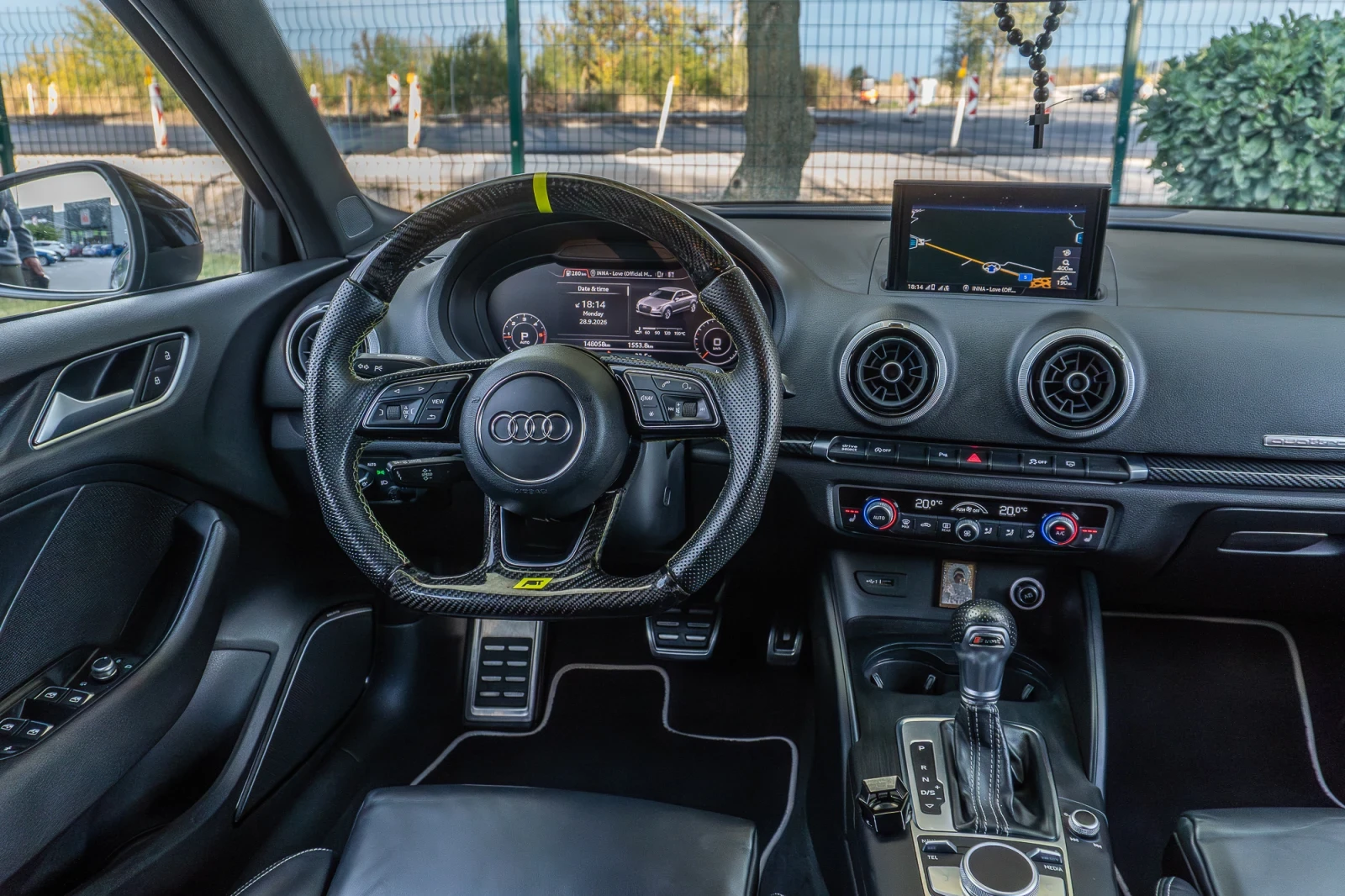 Audi A3 RS3 !!! TOP !! NARDO GRAY, снимка 10 - Автомобили и джипове - 56561092