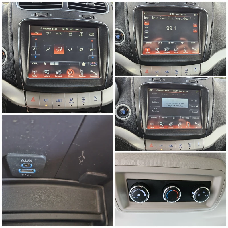 Fiat Freemont 2.0 AWD/Avtomat/7mesta, снимка 15 - Автомобили и джипове - 47530190