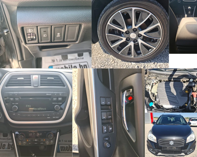 Suzuki SX4 S-Cross 1.6Di-D, 120к.с., 6скорости, Парктроник, Keyless!, снимка 9 - Автомобили и джипове - 51917382