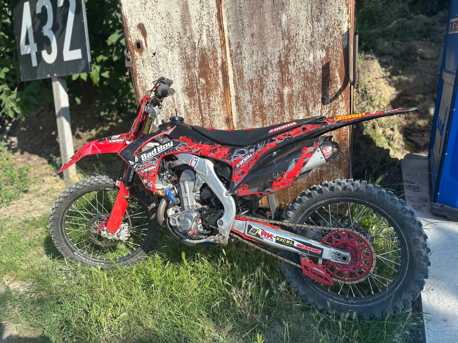 Honda Crf 450, снимка 4 - Мотоциклети и мототехника - 55105283