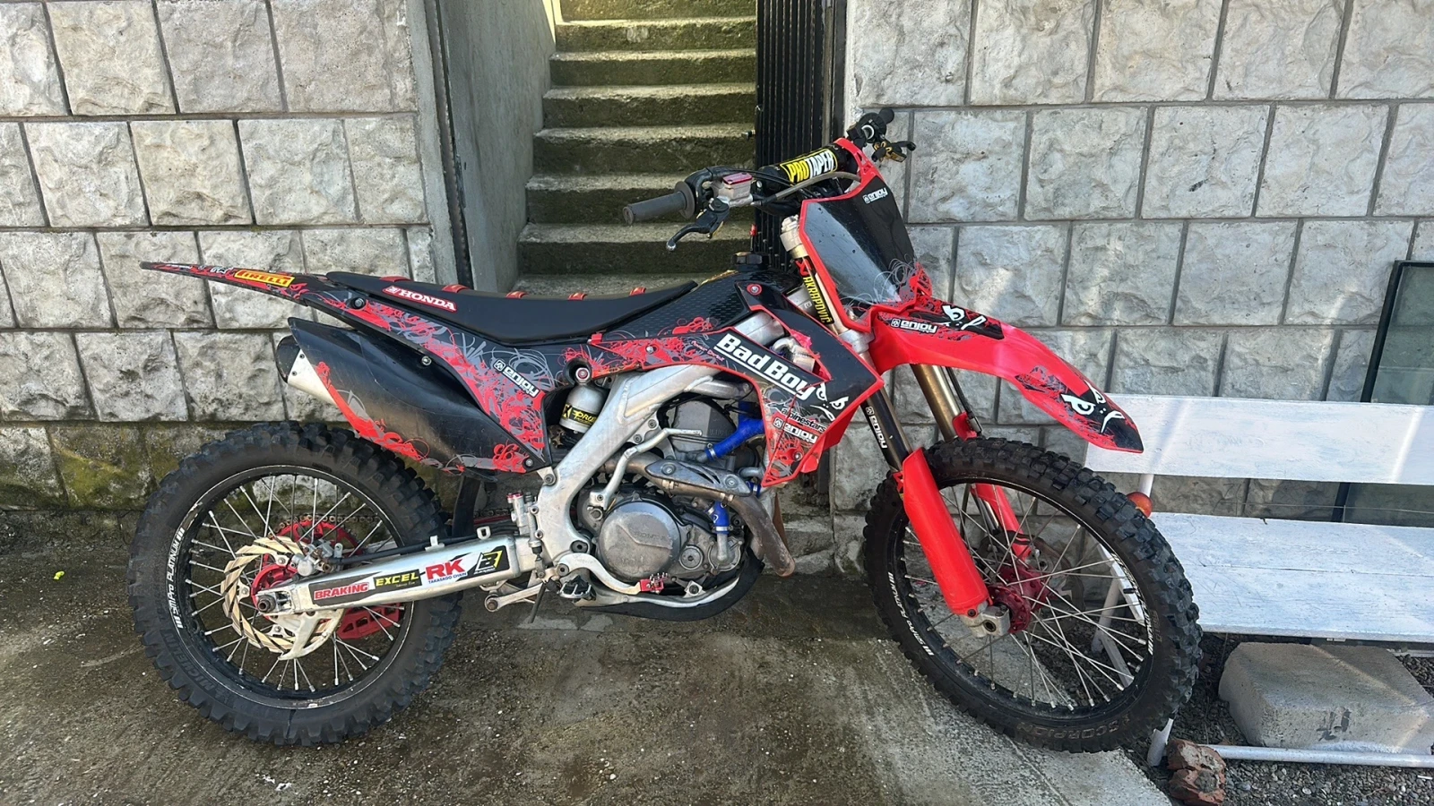 Honda Crf 450, снимка 2 - Мотоциклети и мототехника - 55105283