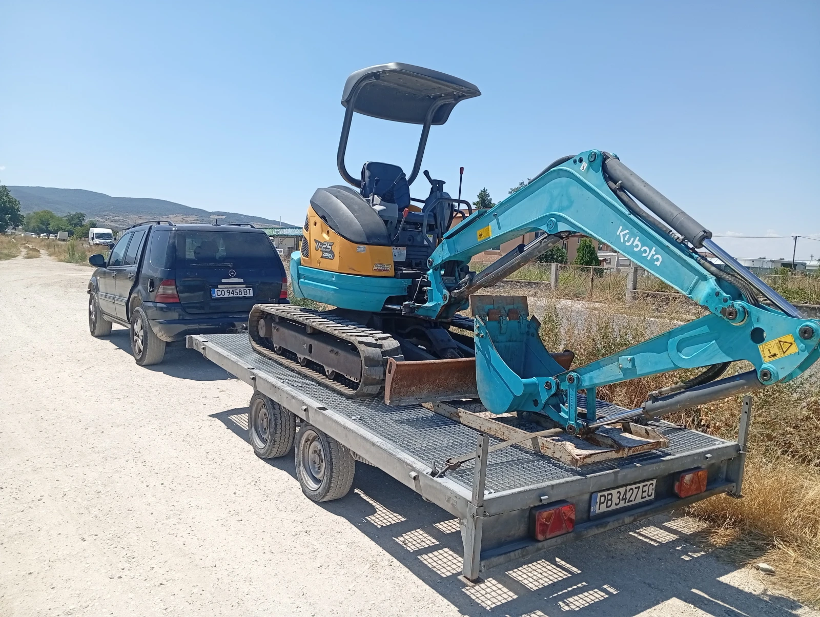Багер Kubota U 25, снимка 6 - Индустриална техника - 55532272