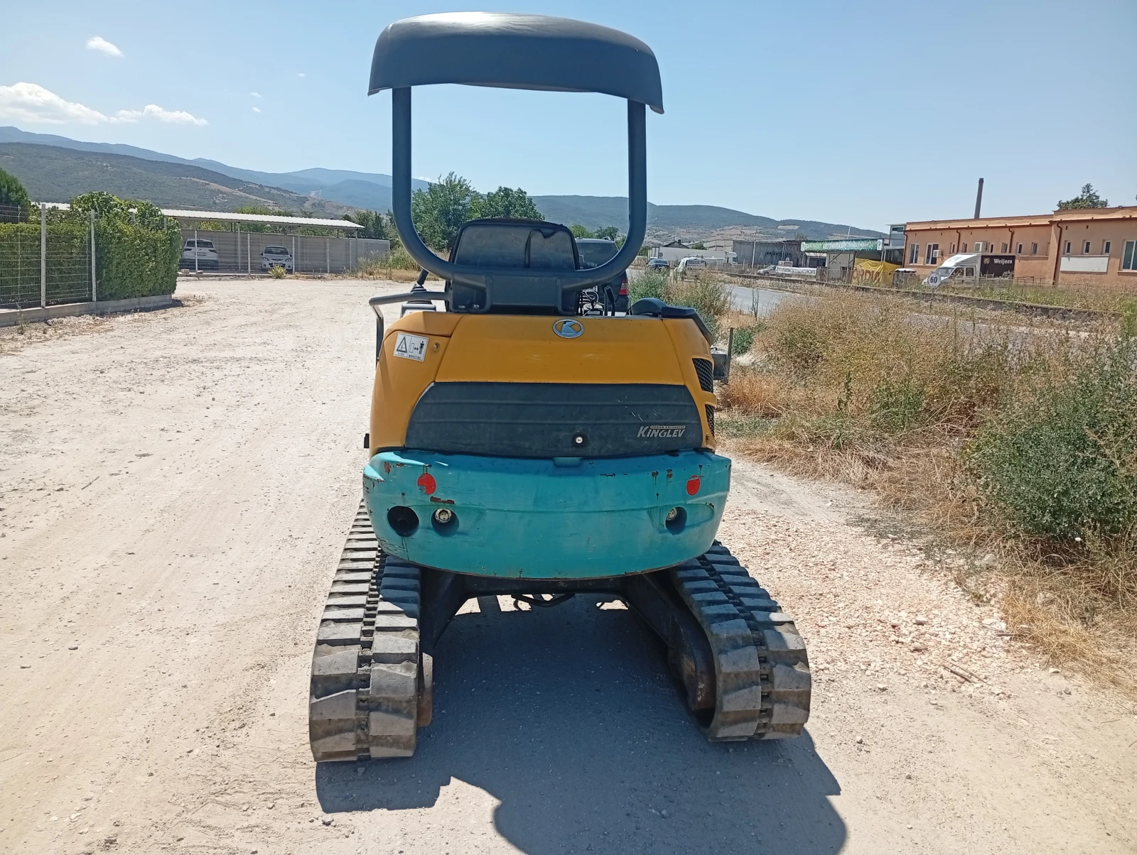 Багер Kubota U 25, снимка 5 - Индустриална техника - 55532272