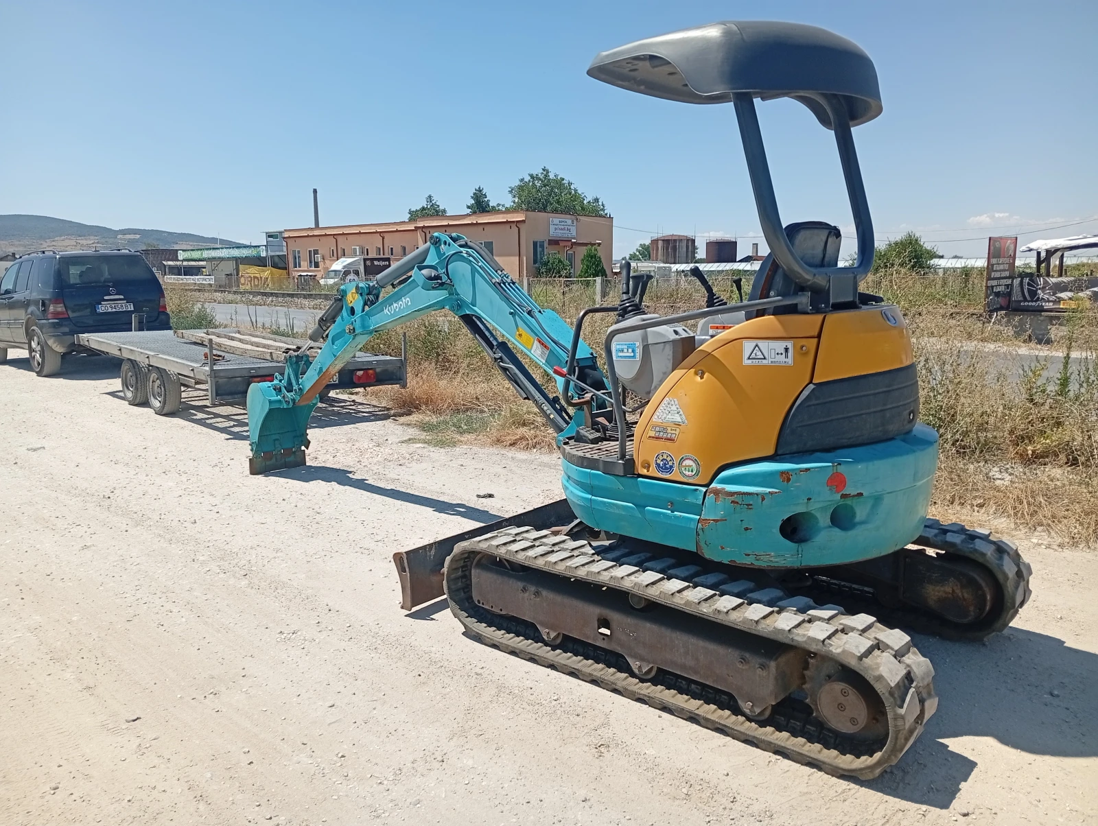 Багер Kubota U 25, снимка 4 - Индустриална техника - 55532272