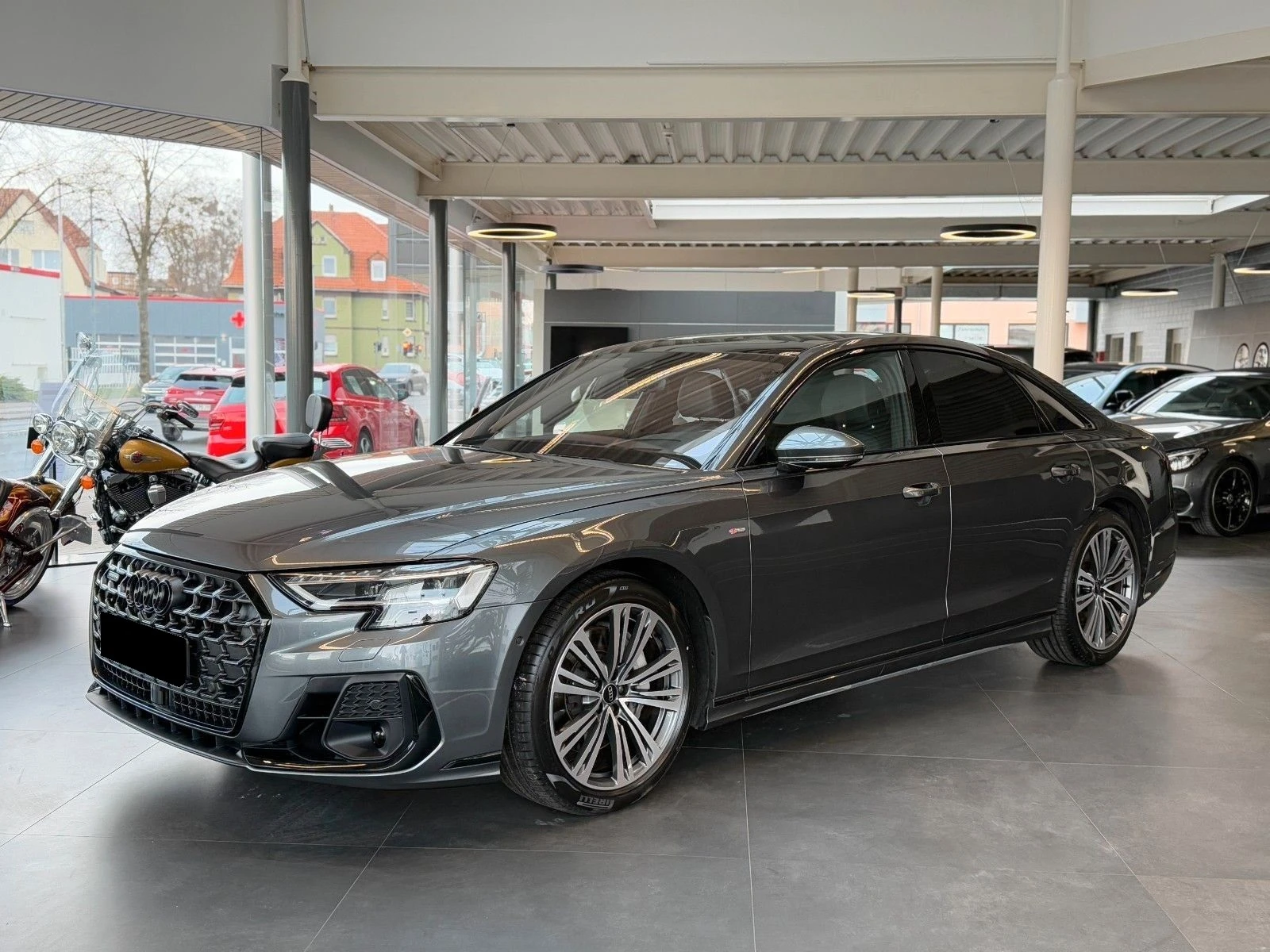Audi A8 55 TFSI/ QUATTRO/ S-LINE/ B&O/MATRIX/ 360/HEAD UP/ - изображение 3
