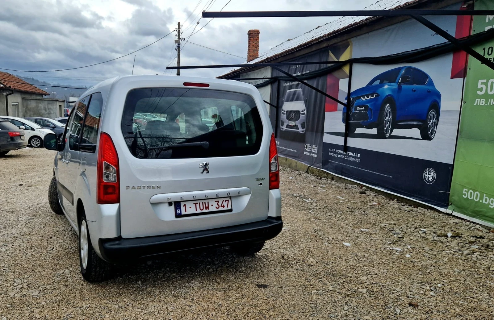 Peugeot Partner 1.6HDI 92к.с. 7местен  - изображение 2