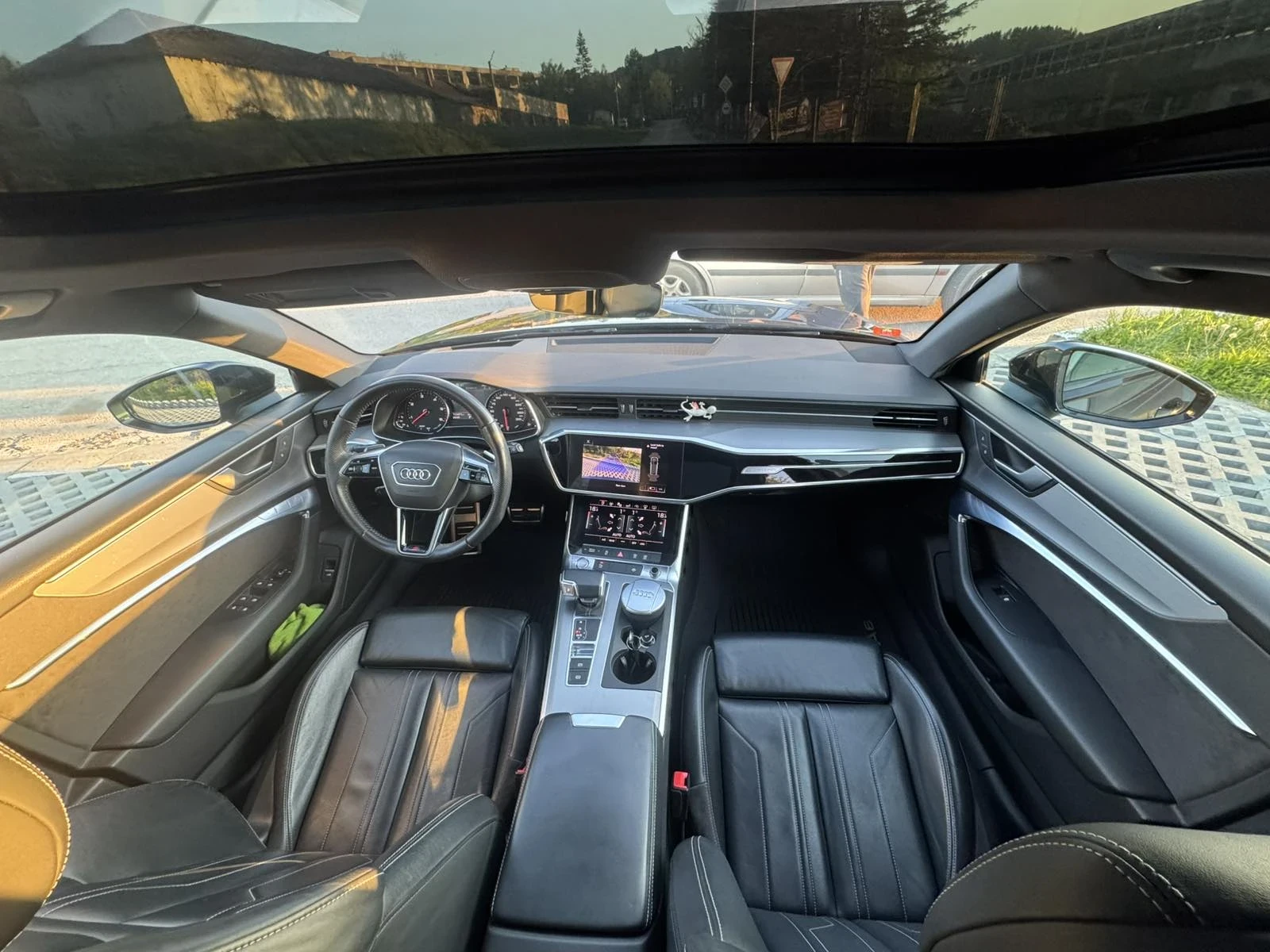 Audi A6 50TDI/3xSline/Black Edition/Matrix/Mild hybrid, снимка 11 - Автомобили и джипове - 54443594