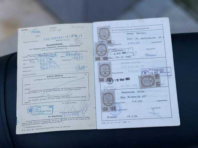 Honda Xl 125, снимка 16 - Мотоциклети и мототехника - 52632458