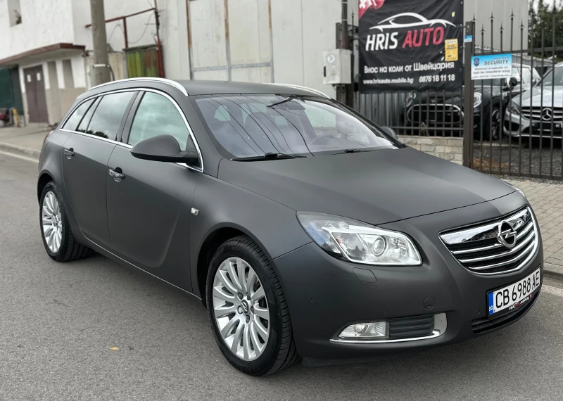 Opel Insignia 2.0Turbo / Автоматик/Кожа/ Сервизна Книжка/, снимка 1 - Автомобили и джипове - 47218566