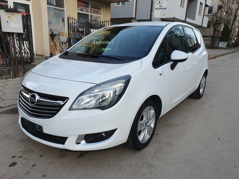 Opel Meriva 1.4i НАВИГАЦИЯ-БЕНЗИН/ГАЗ!, снимка 15 - Автомобили и джипове - 51130154