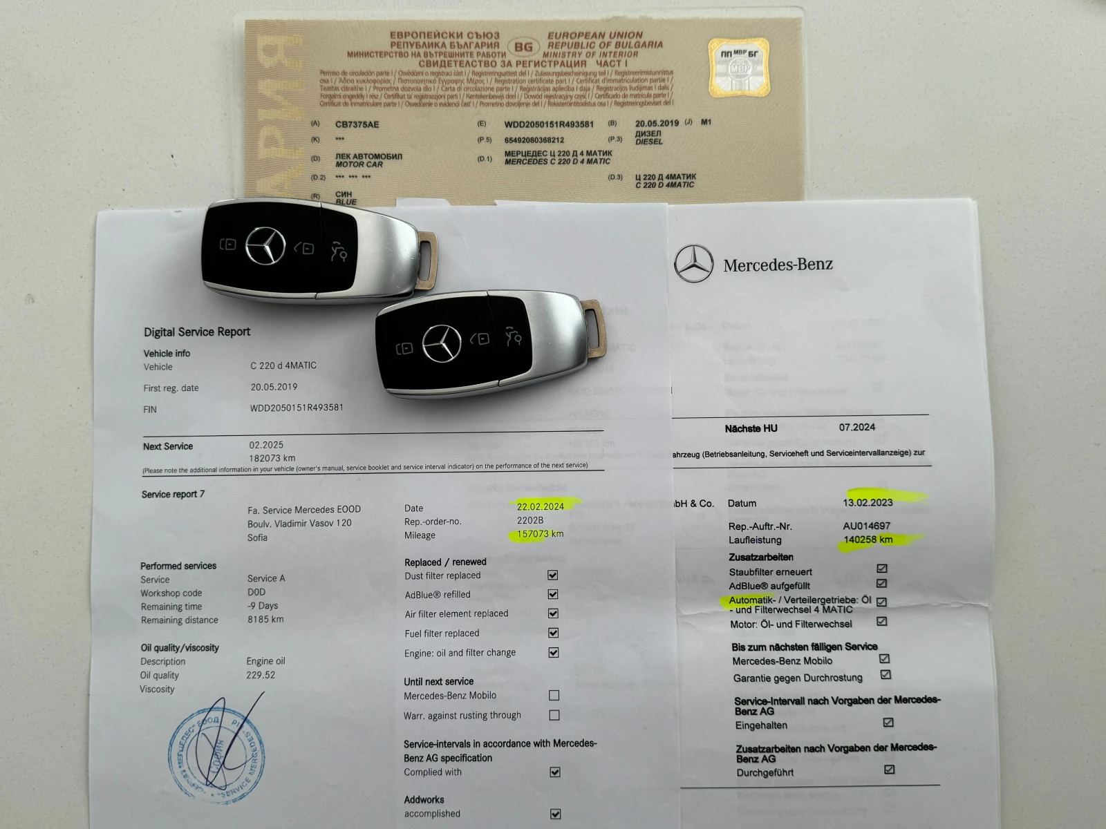 Mercedes-Benz C 220 D* 4Matic*      | Mobile.bg   16