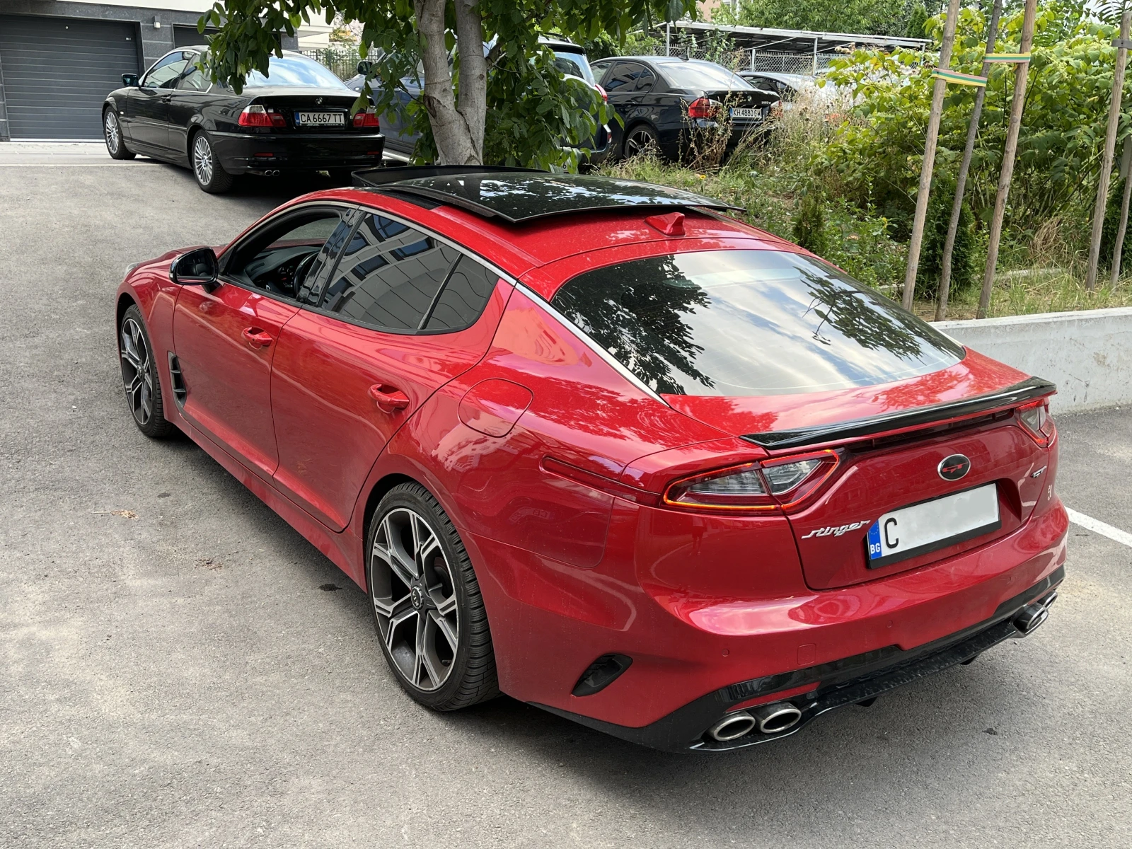 Kia Stinger 3.3 T-GDI GT2* Германия* Bastuck* Eibach* , снимка 7 - Автомобили и джипове - 55690451