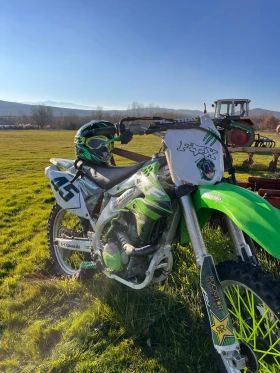 ����� �� �������� �� Kawasaki Kx F 450 