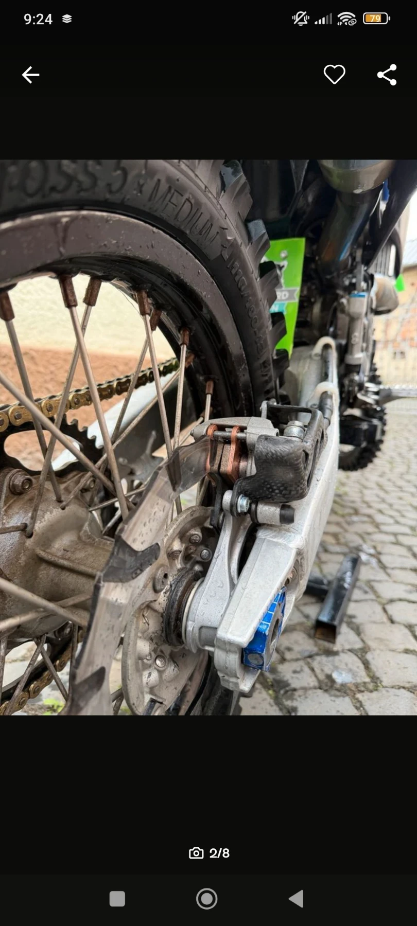 Kawasaki Kx FMF, снимка 6 - Мотоциклети и мототехника - 54404108