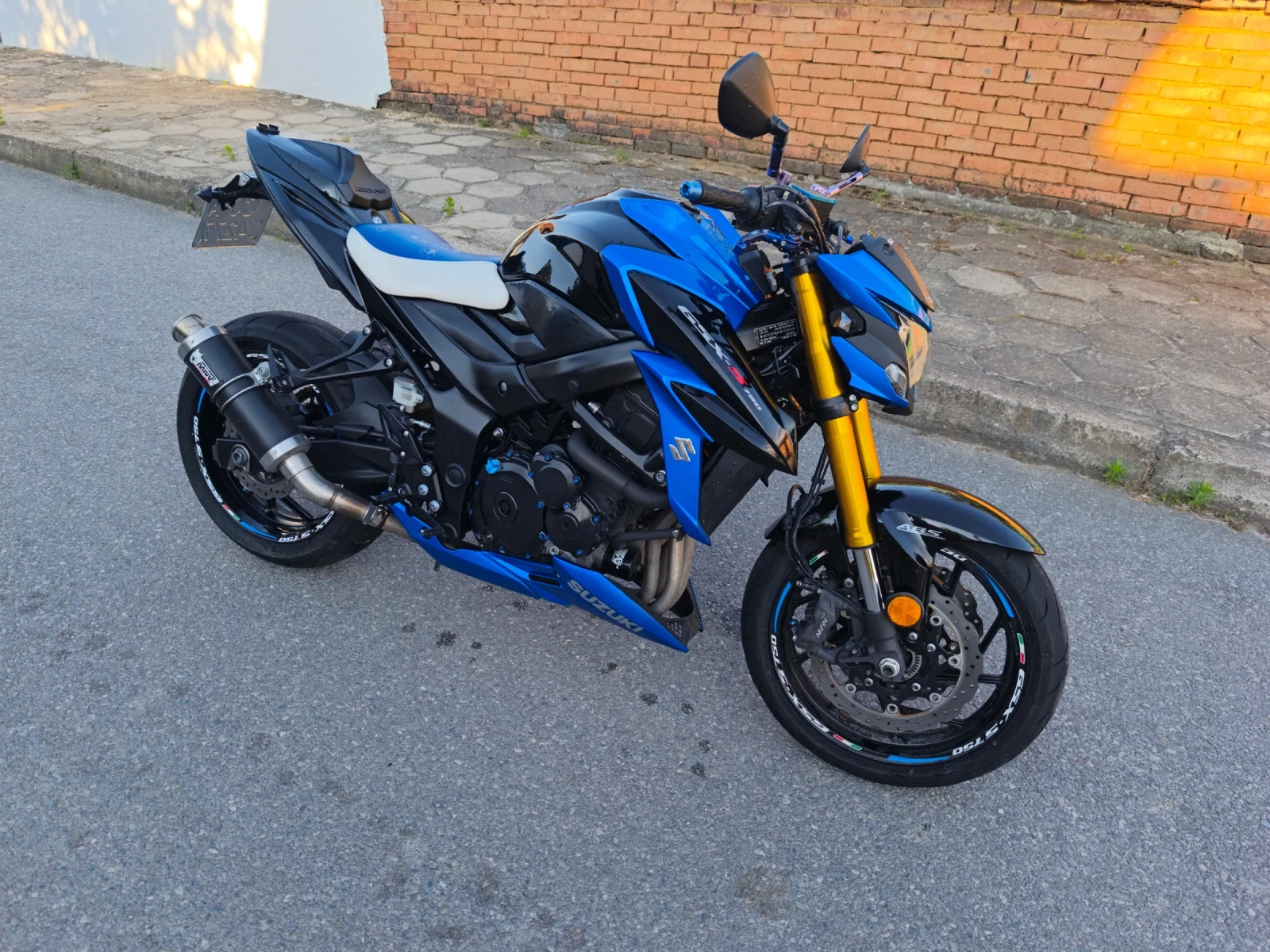Suzuki Gsx GSX - S 750, ABS, TCS, снимка 10 - Мотоциклети и мототехника - 55006919