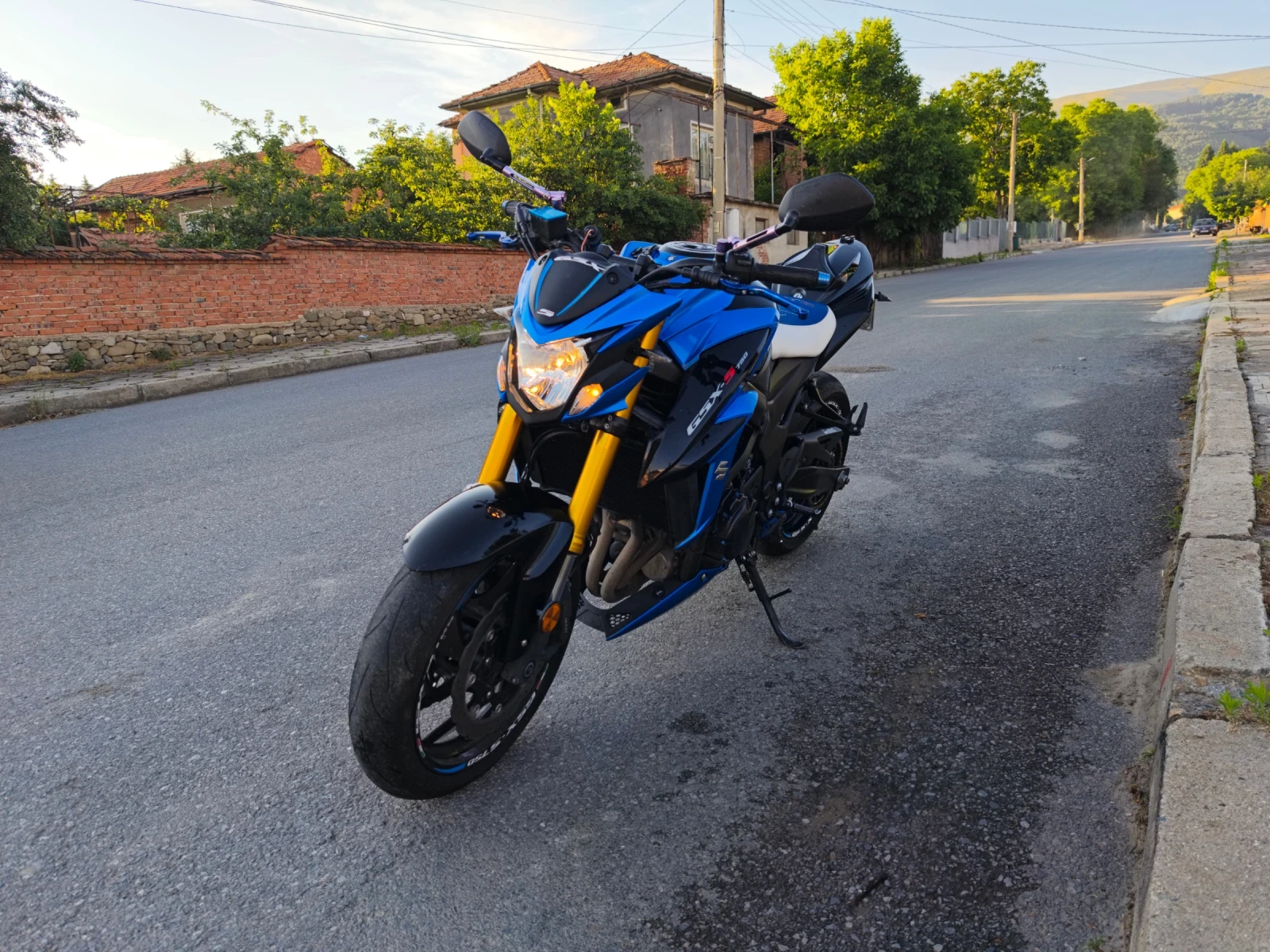 Suzuki Gsx GSX - S 750, ABS, TCS, снимка 5 - Мотоциклети и мототехника - 55006919