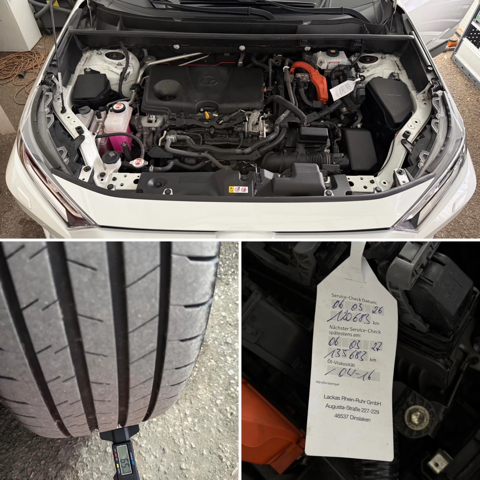 Toyota Rav4 2.5* 4X4* СЕРВИЗНА К-КА С ПЪЛНА ИСТОРИЯ В ТОЙОТА, снимка 15 - Автомобили и джипове - 55801770