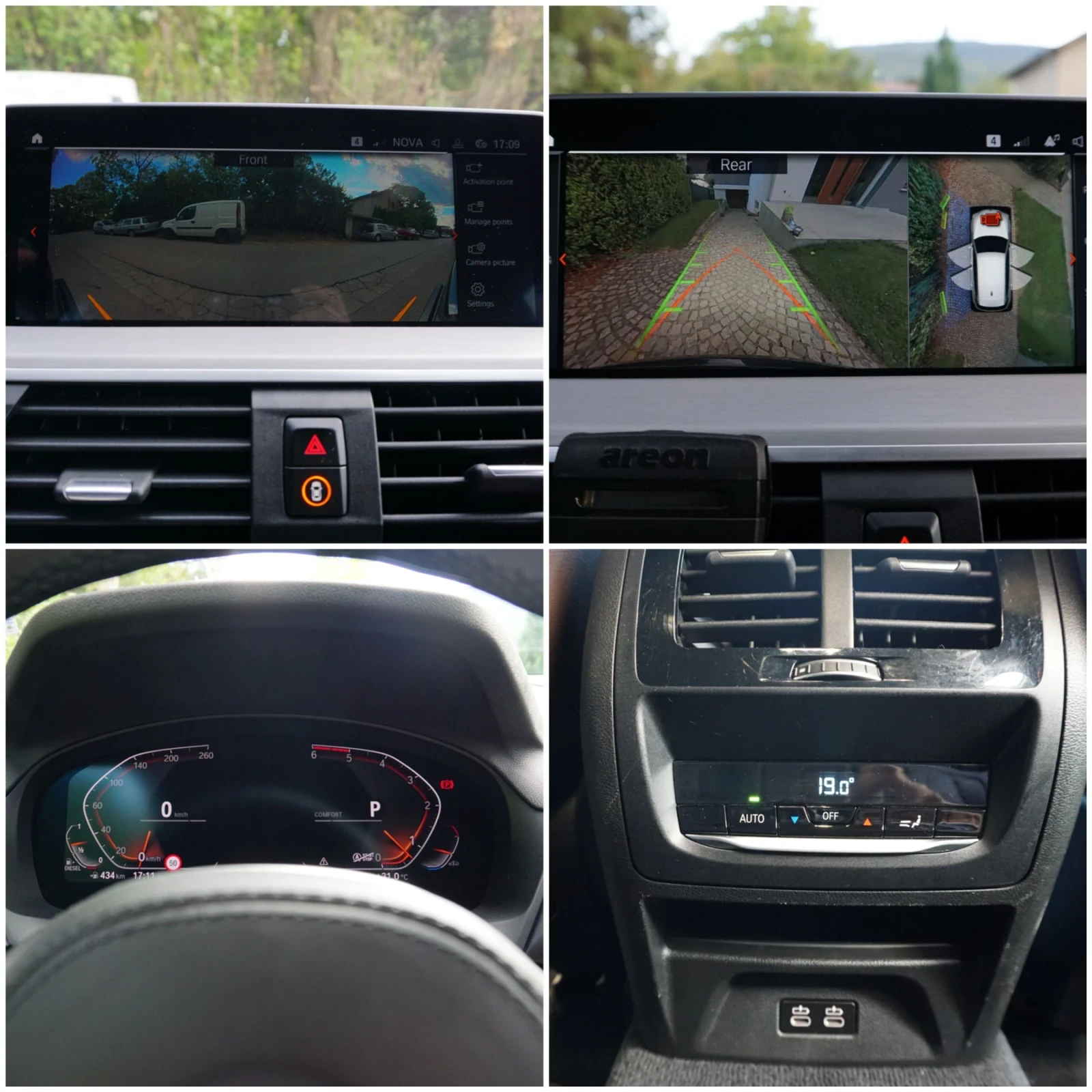 BMW X3  3d М 286к Keyles HuD 360cam Distr ел сед Диг дисп, снимка 14 - Автомобили и джипове - 55884997