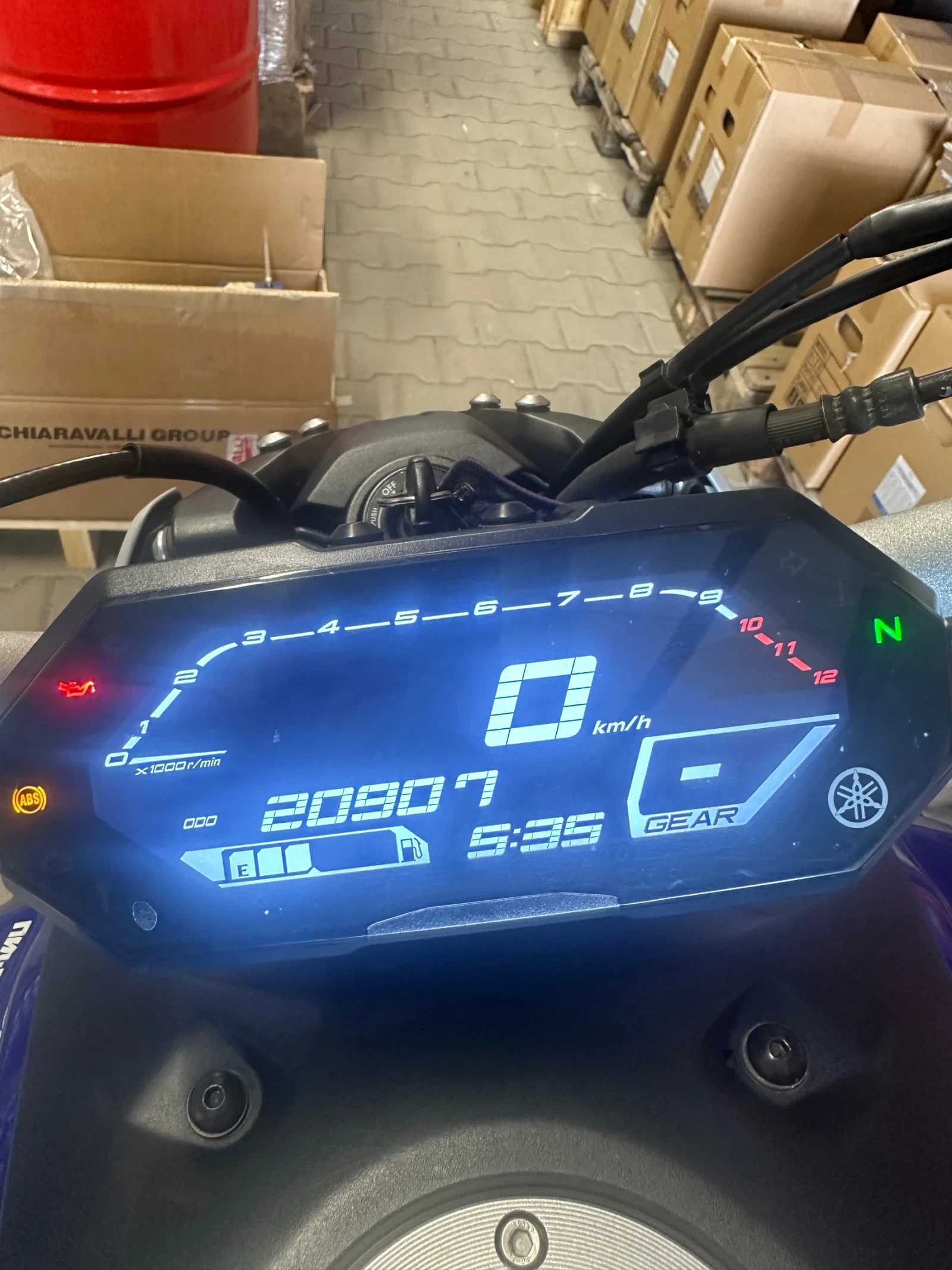 Yamaha Mt-07 Всички оригинални части се пазят, снимка 2 - Мотоциклети и мототехника - 54737117