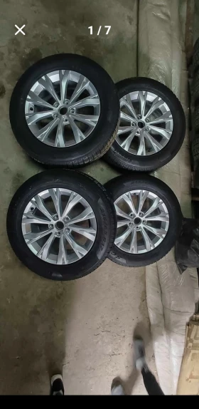 ����� �� �������� �� ���� � ������ 215/65R17 �� VW Tiguan