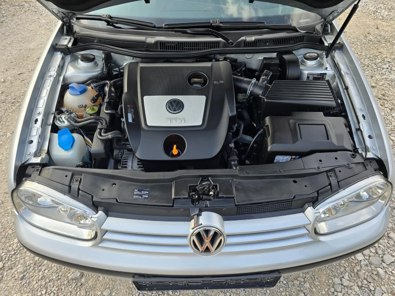 VW Golf 1.9TDI 101кс.РЕАЛНИ КИЛОМЕТРИ! ! КЛИМАТИК, снимка 16 - Автомобили и джипове - 50724761