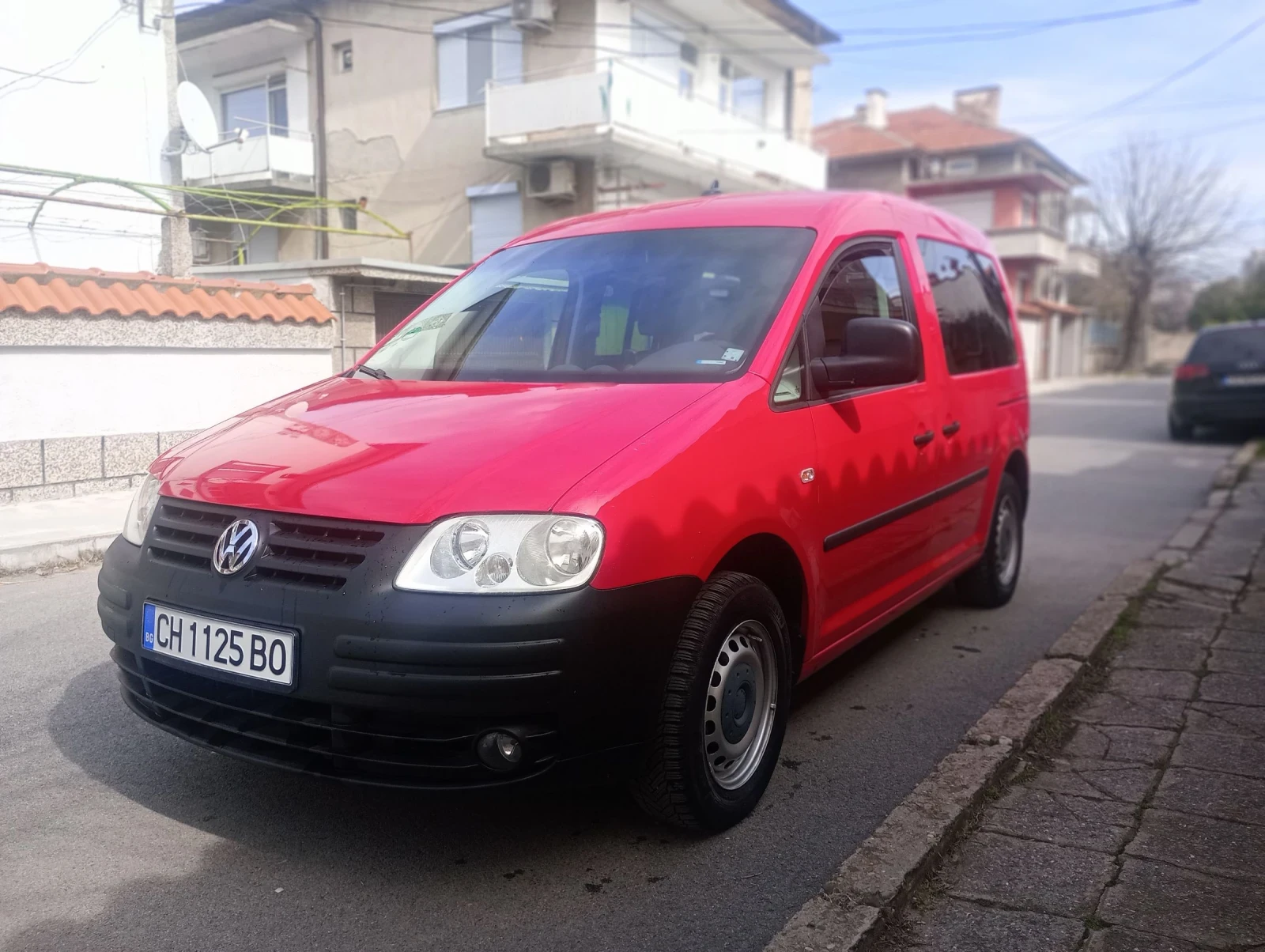 VW Caddy 2.0 бензин и метан 