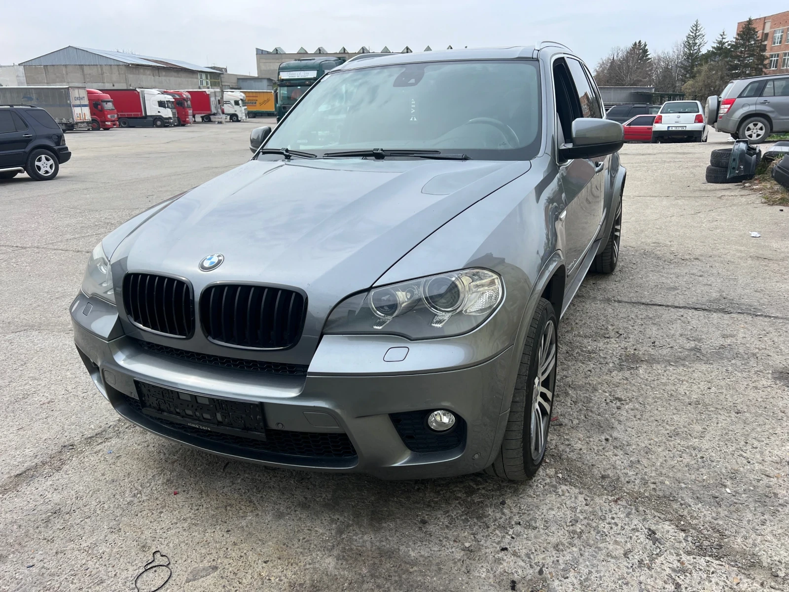 BMW X5 M sport вакум кожа напа ел багажник, снимка 1