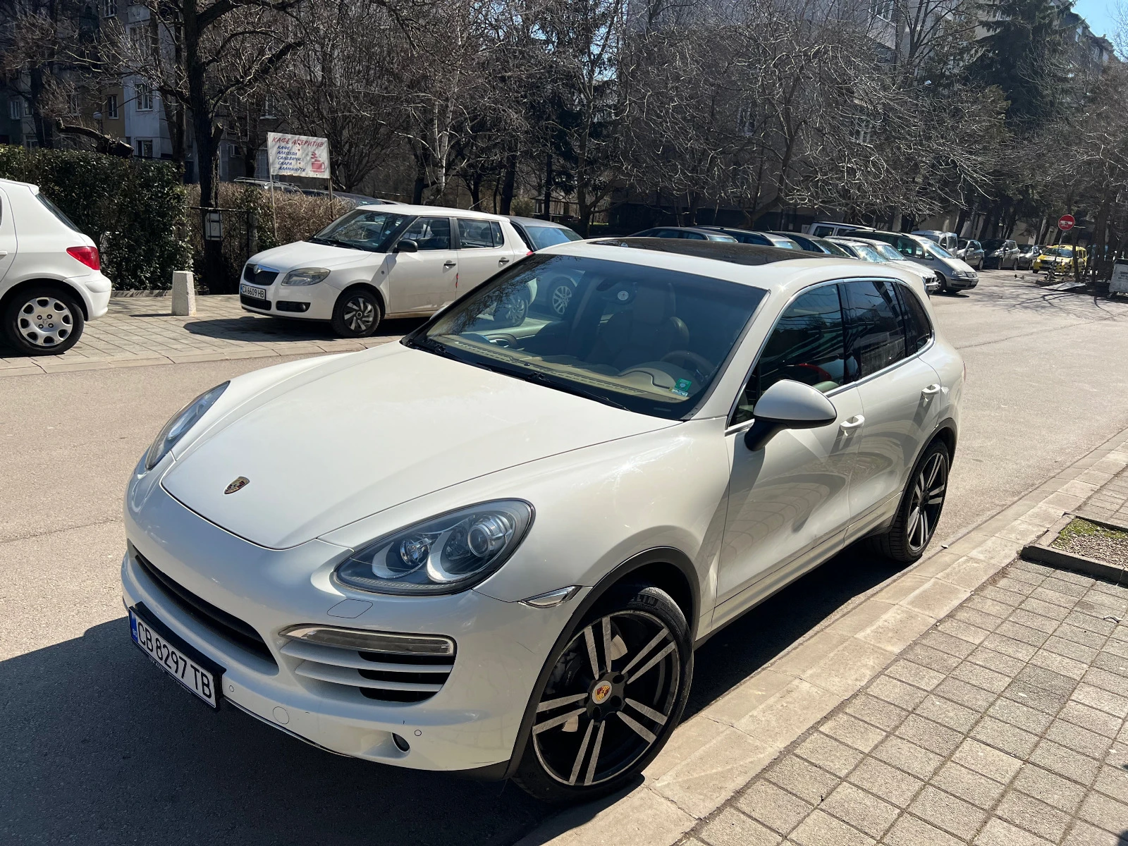 Porsche Cayenne 3.0d адаптивно окачване подг отдух камера panorama - изображение 5