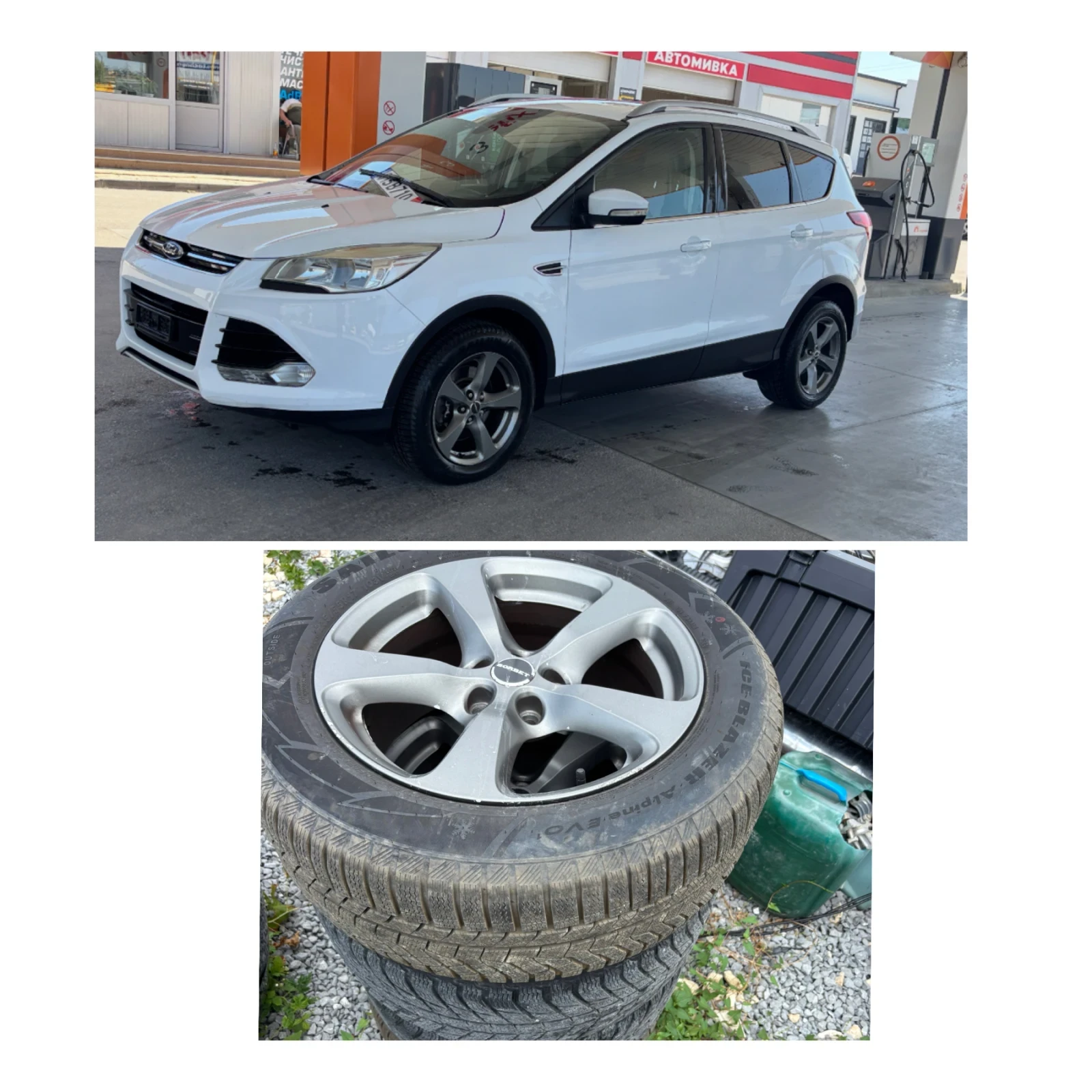 Ford Kuga РЕГИСТРИРАНА!!ВНОС ШВЕЙЦАРИЯ АВТОМАТ 4х4 - изображение 8