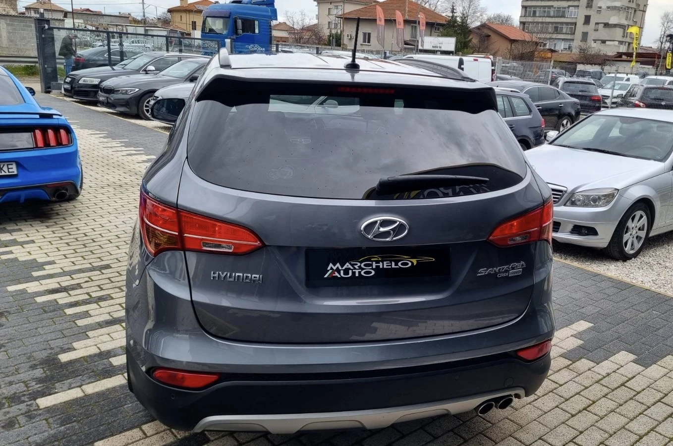 Hyundai Santa fe 2.0CRDI * 4WD* ПЪЛНА ГАРАНЦИЯ!!!, снимка 5 - Автомобили и джипове - 54066145