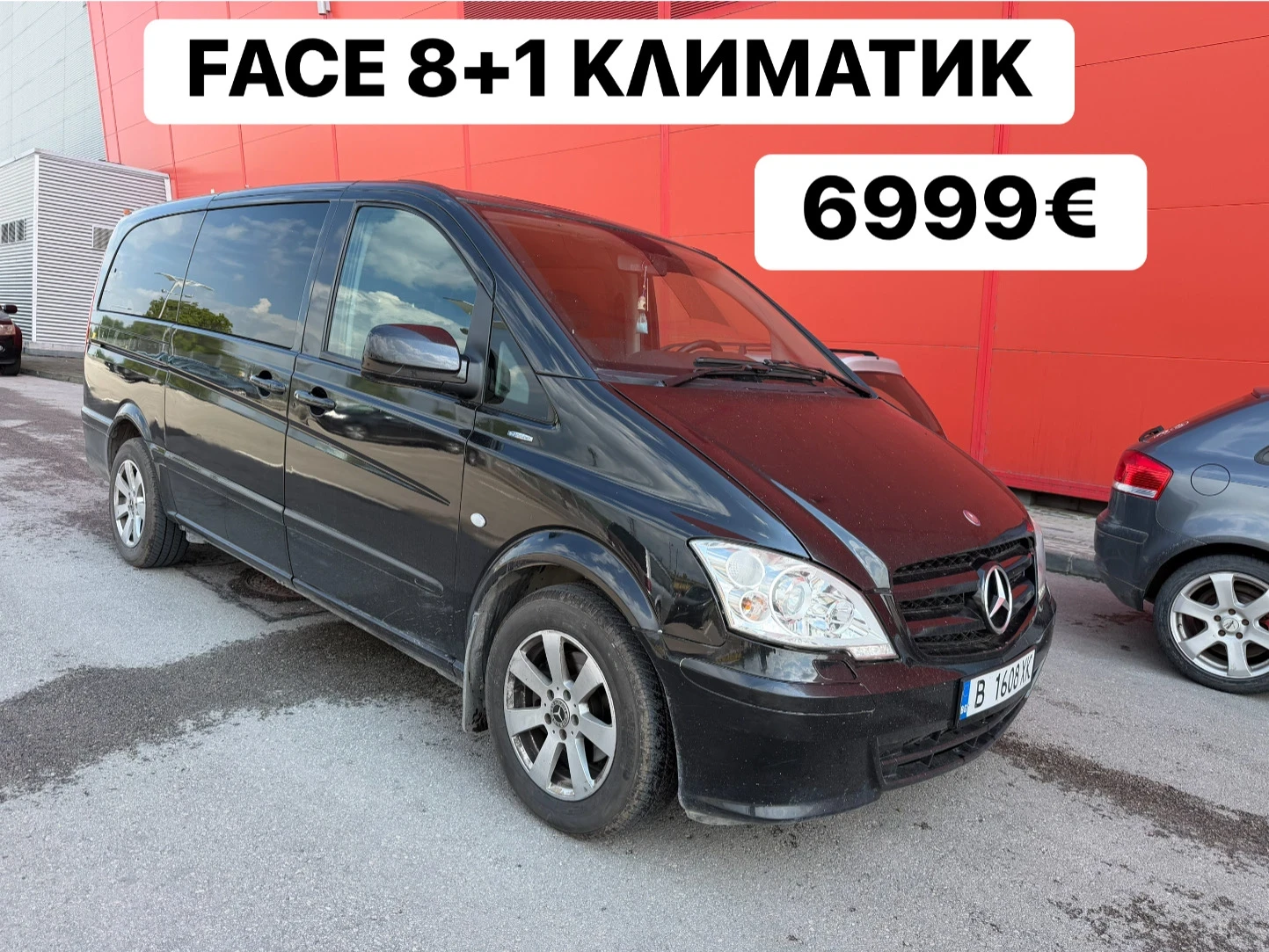 Mercedes-Benz Vito FACE* 8+ 1* Климатик