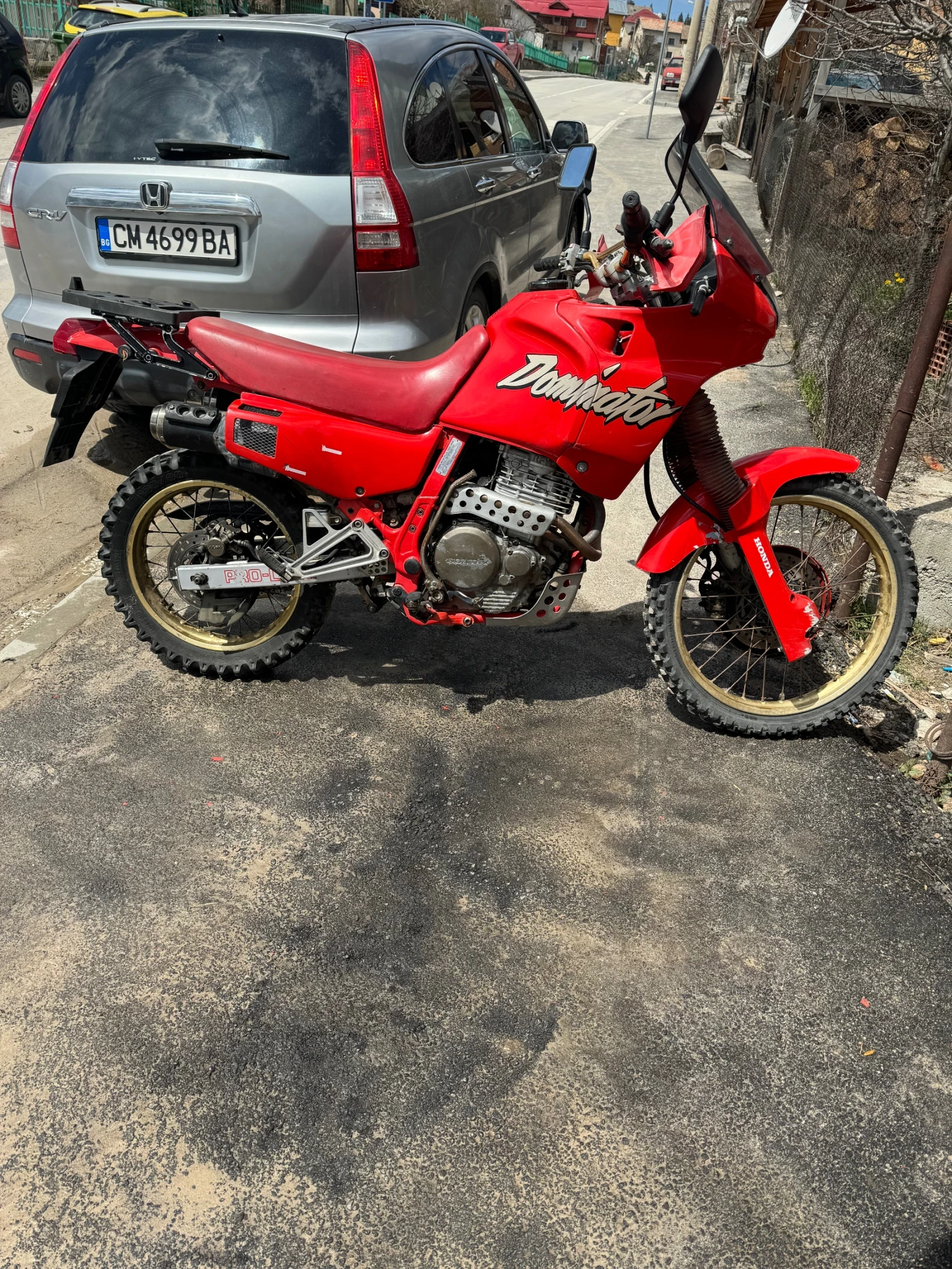Honda Nx 650 на ЧАСТИ, снимка 2 - Мотоциклети и мототехника - 54431411