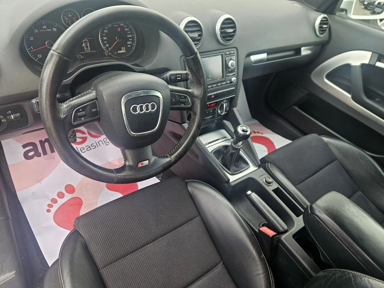 Audi A3 2.0TFSI S-LINE NAVI KOJA, снимка 10 - Автомобили и джипове - 54148230
