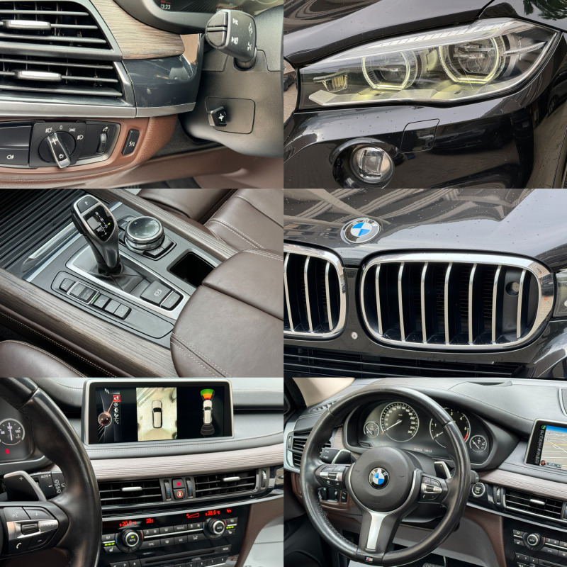 BMW X5 3.0Xdrive-ВАКУМ-ПОДГРЕВ-HEAD-UP-ПАНОРАМА-LED-FULL!, снимка 16 - Автомобили и джипове - 45974279